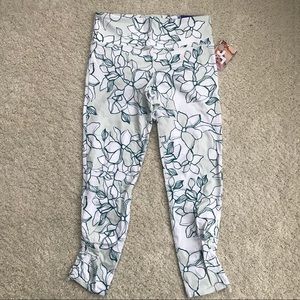 NWT JoyLab Floral Leggings w/ Adjustable Ankle